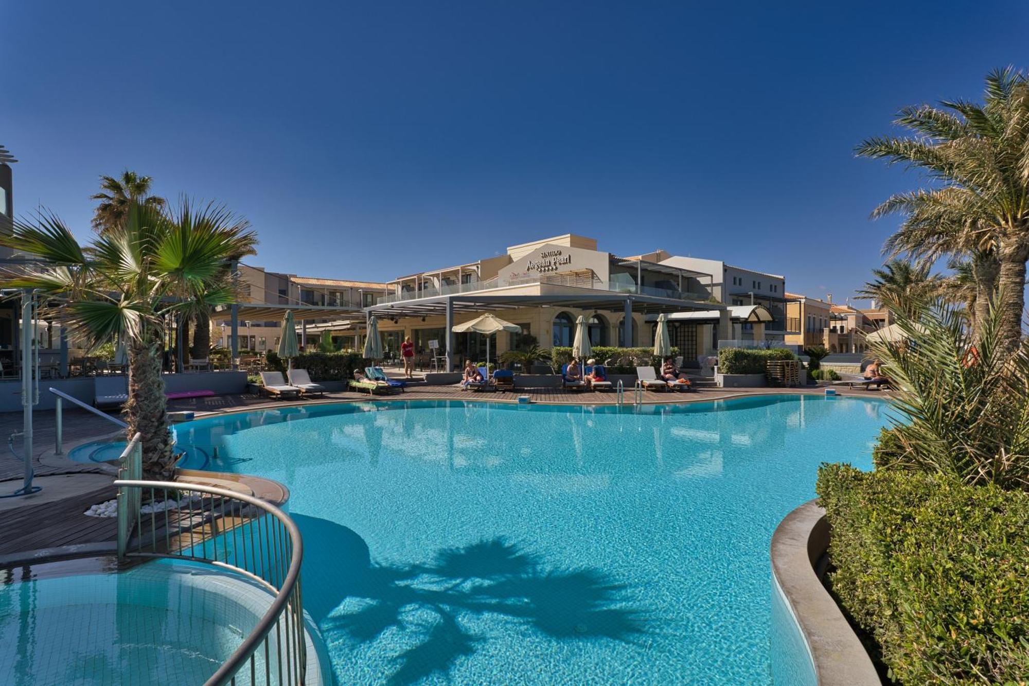 Aegean Pearl Hotel Rethymnon Exterior foto