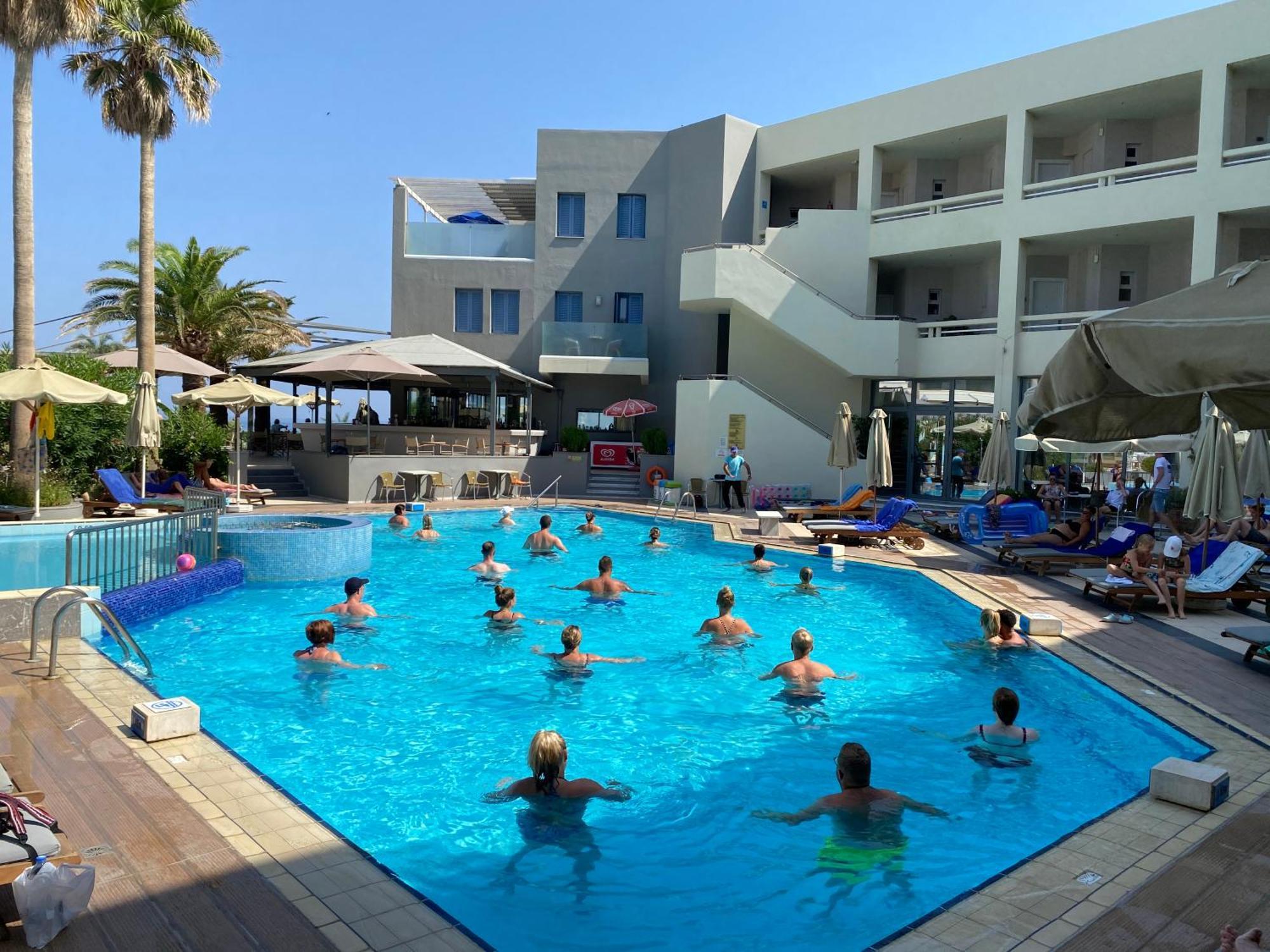 Aegean Pearl Hotel Rethymnon Exterior foto